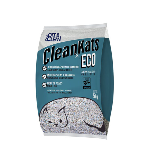 Arena para gato Clean Kats Eco 5 kg